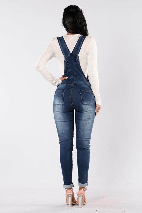 STYLE STALKER DENIM OVERALLS