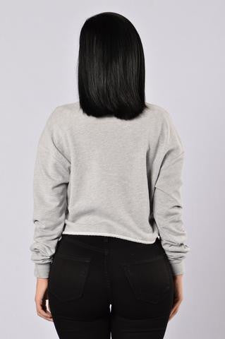 BROOKLYN LASER CUT SWEATER