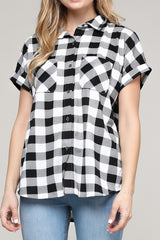 CHECK MATE TUNIC SHIRT