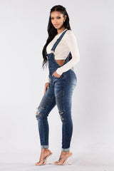 STYLE STALKER DENIM OVERALLS