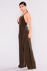 CLARA METALLIC JUMPSUIT