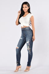 DANCE WITH ME JEANS - DARK