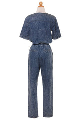 DIXIE LEE DENIM JUMPSUIT